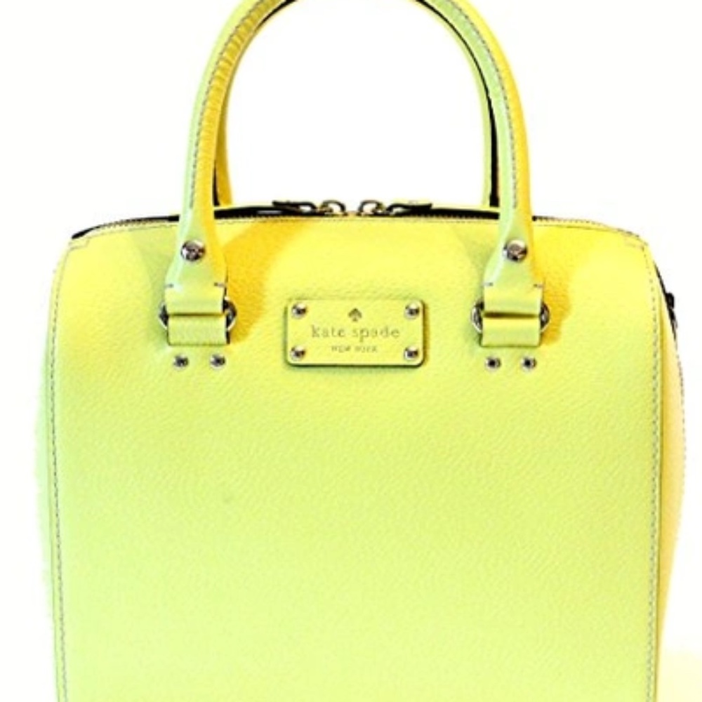 Kate Spade Wellesley Lime Green Shoulder bag